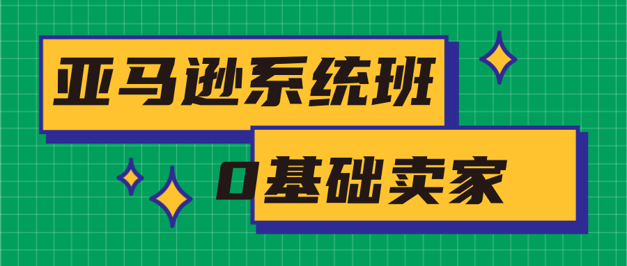 亚马逊系统班，专为0基础卖家量身打造，亚马逊运营流程与架构_微雨项目网