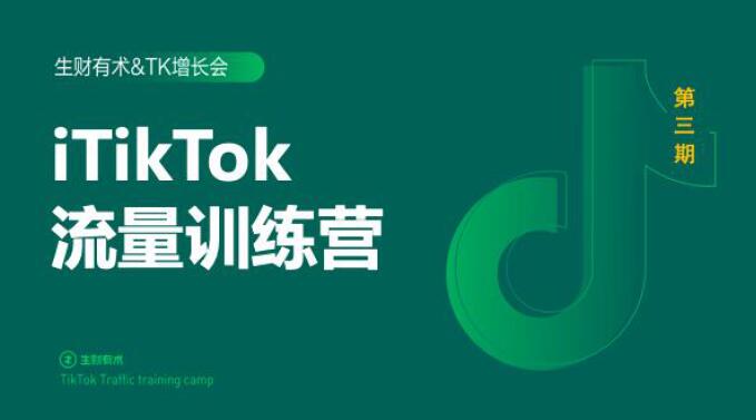 2020最新TikTok流量增长训练营（完结）附PPT_微雨项目网