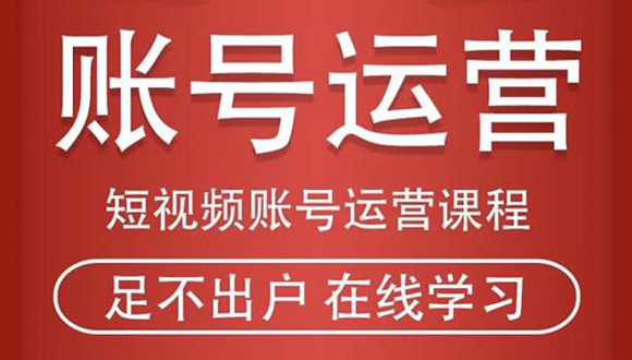 短视频账号运营课程：从话术到短视频运营再到直播带货全流程，新人快速入门_微雨项目网