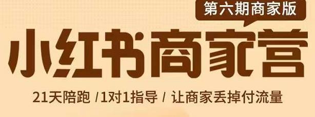 贾真-小红书商家营第6期商家版，21天带货陪跑课，让商家丢掉付流量_微雨项目网