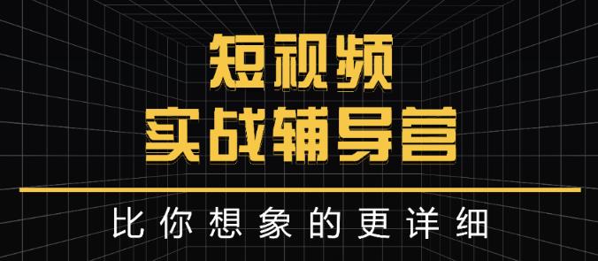 达人队长:短视频实战辅导营，比你想象的更详细_微雨项目网