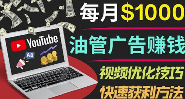 YouTube广告赚钱项目：只需发布视频就有收入，月入7000+副业_微雨项目网