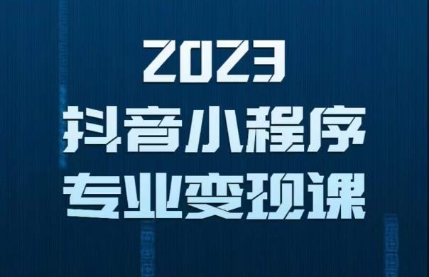 2023年抖音小程序变现保姆级教程，0粉丝新号，无需实名，3天起号，第1条视频就有收入_微雨项目网