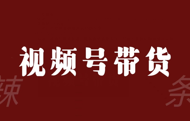 视频号带货联盟，赚信息差的带货钱，只需手机随时随地都可以做！_微雨项目网