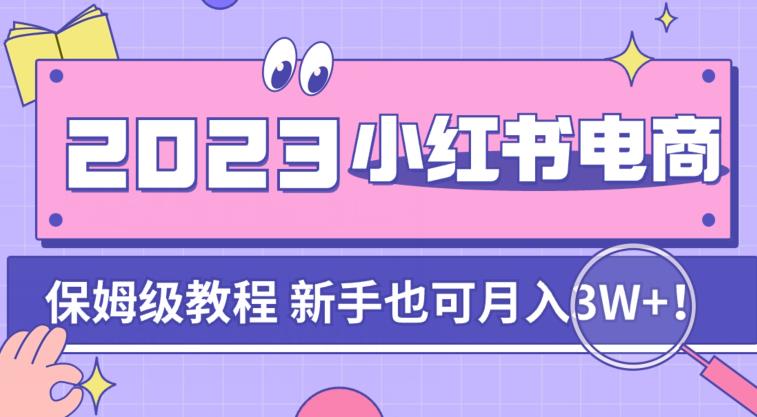 阿本小红书电商陪跑营4.0，带大家从0到1把小红书做起来_微雨项目网