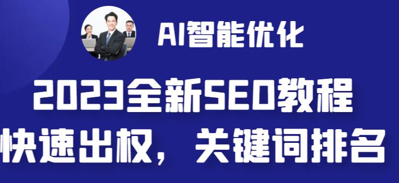 2023最新网站AI智能优化SEO教程，简单快速出权重，AI自动写文章+AI绘画配图_微雨项目网