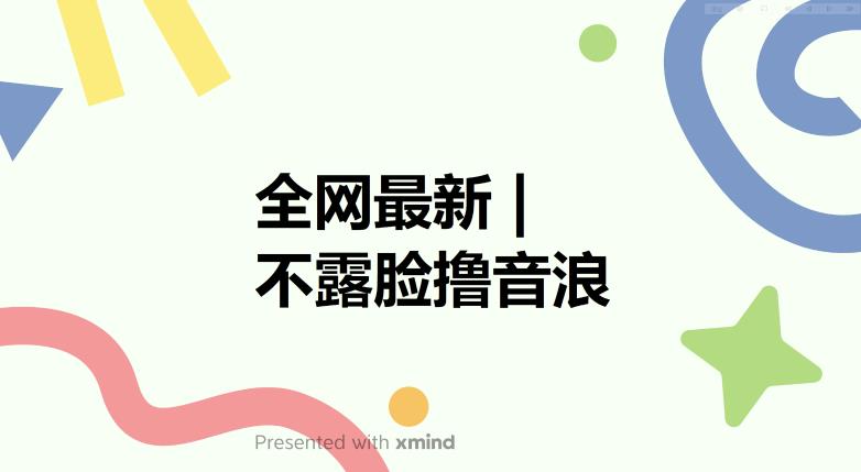 全网最新不露脸撸音浪，跑通自动化成交闭环，实现出单+收徒收益最大化【揭秘】_微雨项目网