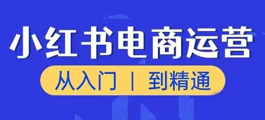 小红书电商运营课，从入门到精通，带你抓住又一个赚钱风口_微雨项目网