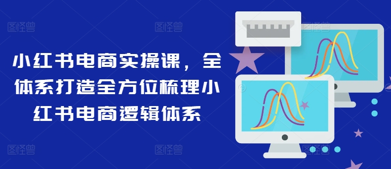 小红书电商实操课，全体系打造全方位梳理小红书电商逻辑体系_微雨项目网