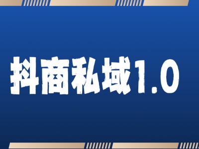 抖商服务私域1.0，抖音引流获客详细教学_微雨项目网