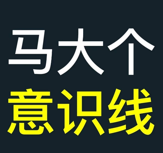 马大个意识线，一门改变人生意识的课程，讲解什么是能力线什么是意识线_微雨项目网