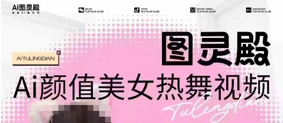 全网首发，原价988图灵殿AI颜值美女热舞视频，云端生图，轻松过原创_微雨项目网