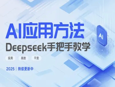 Deepseek实际应用技巧—手把手教学版，实用高效干货_微雨项目网